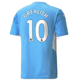 Herre Fotballdrakter Manchester City Jack Grealish 10 Hjemme 2021-22 Kortermet